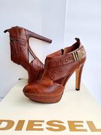 Diesel cognac enkelpumps 38, Gedragen, Ophalen of Verzenden, Pumps