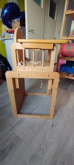 Chaise en bois modulable, Kinderen en Baby's, Kinderstoelen, Ophalen, Gebruikt, Meegroeistoel, Gordel(s)