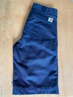 Carhartt short navy maat 28, Kleding | Heren, Broeken en Pantalons, Ophalen, Blauw, Carhartt, Zo goed als nieuw