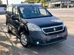 Peugeot Partner 1.6d 2017 Automaat 73kw Euro 6 3pl, Auto's, Euro 6, 4 cilinders, Zwart, Bedrijf