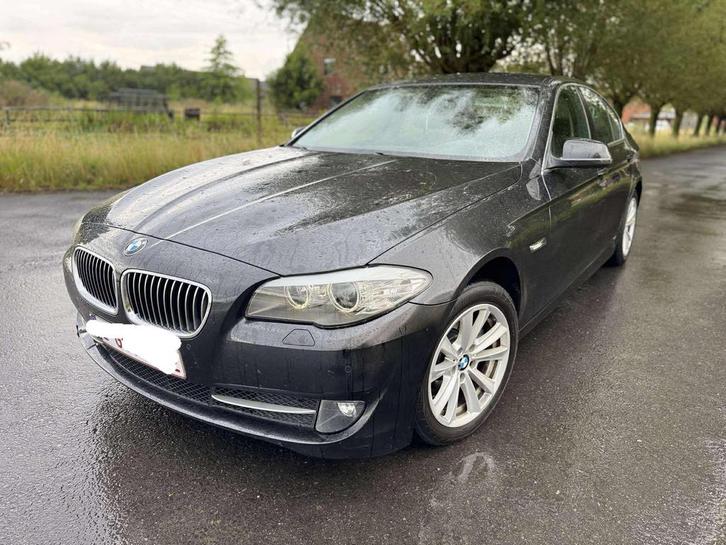 Bmw 525 D, Auto's, BMW, Particulier, Diesel, Euro 5, 5 deurs, Automaat, Zwart, Zwart, Leder, Ophalen
