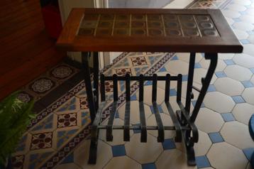 porte-journaux fer forgé et céramique beschikbaar voor biedingen