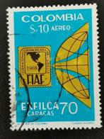 Colombie 1970 - exposition philatélique, Affranchi, Amérique du Sud, Enlèvement ou Envoi