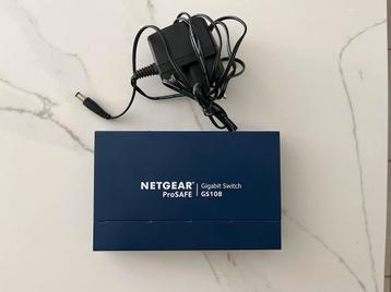 Netgear Prosafe GS108 - gigabit Switch beschikbaar voor biedingen