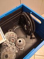 Shimano cassette en kettingbladen en ketting, Ophalen of Verzenden