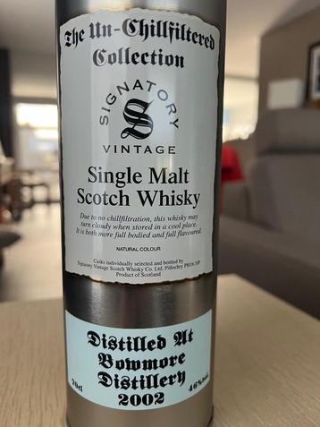 Bowmore 2002 beschikbaar voor biedingen