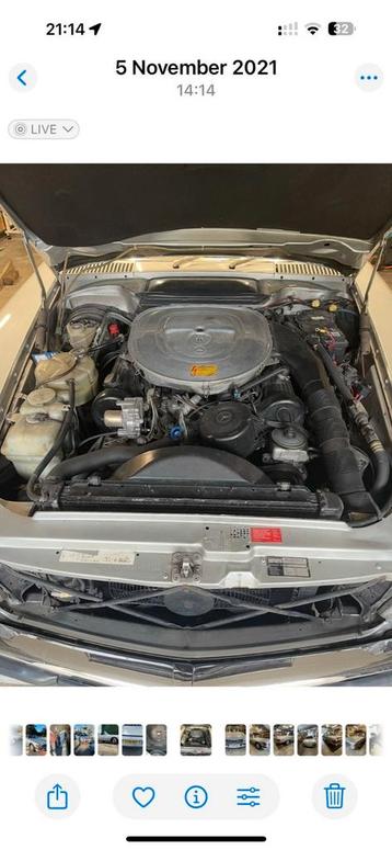 Mercedes oldtimer Motor en Automatische versnellingsbak 420 beschikbaar voor biedingen