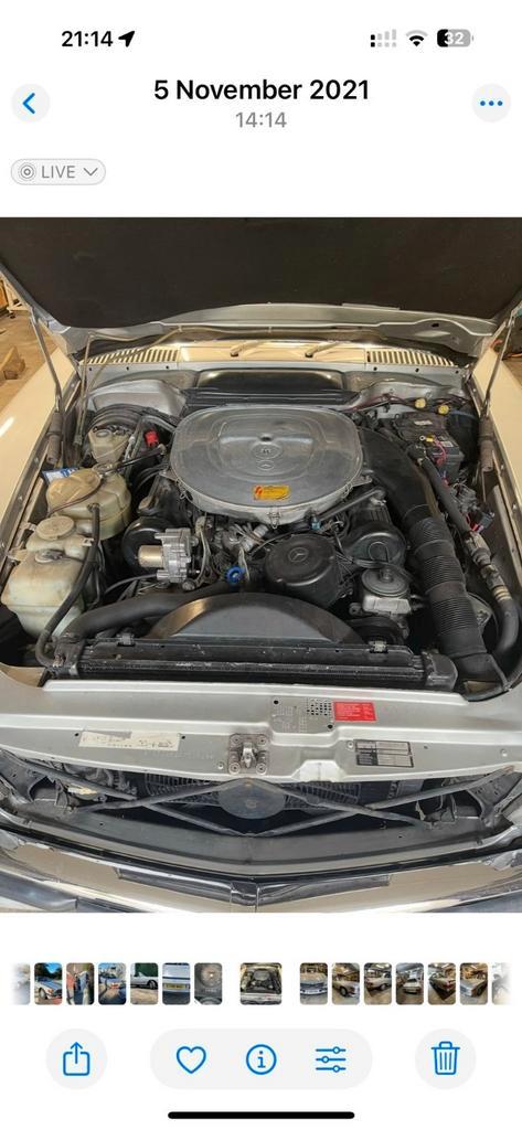 Mercedes oldtimer Motor en Automatische versnellingsbak 420, Auto-onderdelen, Motor en Toebehoren, Mercedes-Benz, Oldtimer onderdelen