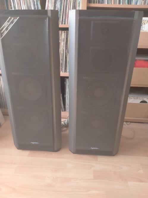 Boxen ITT-Hyperion., Audio, Tv en Foto, Luidsprekerboxen, Gebruikt, Front, Rear of Stereo speakers, 60 tot 120 watt, Overige merken