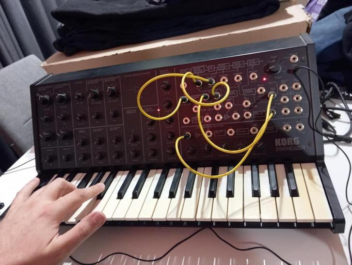 ☢️ KORG MS20 mini analog synth ☢️, Muziek en Instrumenten, Synthesizers, Gebruikt, Overige aantallen, Korg, Met midi-aansluiting