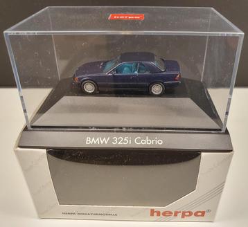 BMW 325i cabrio Herpa 1/87 exclusief model