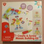 Play Constructieset Mozaiek schroef, Kinderen en Baby's, Gebruikt, Ophalen of Verzenden, Puzzelen