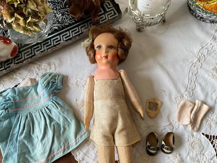 Unica pop J.V.D. Belgium  - periode 1923 / 1929, Collections, Poupées, Utilisé, Poupée, Enlèvement ou Envoi