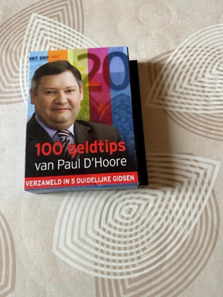 100 geldtips van Paul D'hoore verzameld in 5 duidelijke gids, Boeken, Economie, Management en Marketing, Zo goed als nieuw, Ophalen of Verzenden