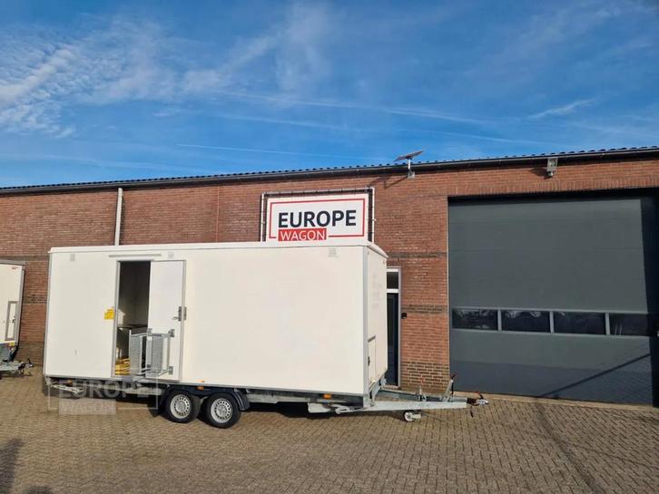 Scanvogn Keuken wagen met badkamer en toilet (bj 2015), Zakelijke goederen, Machines en Bouw | Keten en Containers