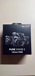Be Quiet Pure Wings 3 120mm 3 stuks, Computers en Software, Computerkoelers, Ophalen, Nieuw, Luchtkoeling