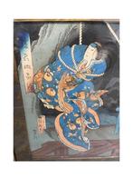 Kunisada kleurendruk - 19e Japan, Ophalen of Verzenden