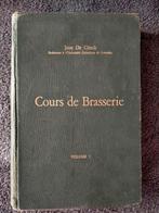 1948 Cours de Brasserie. Volume 1. Jean De Clerck., Ophalen of Verzenden