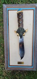 the cheyenne buffalo knife by ben nighthorse, Collections, Collections Autre, Comme neuf, Enlèvement