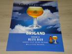 Brigand bier affiche 402x300mm, Enlèvement, Neuf, Panneau, Plaque ou Plaquette publicitaire