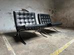 Barcelona chairs fauteuils van Mies Van Der Rohe voor knoll, Huis en Inrichting, Zetels | Zetels, Ophalen, Eenpersoons, Minder dan 75 cm