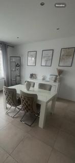 Salle à manger, Maison & Meubles, Quatre personnes, 150 à 200 cm, Enlèvement, Utilisé