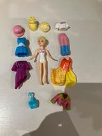 Polly Pocket magnetique poupée + vêtements + accessoires, Enlèvement ou Envoi