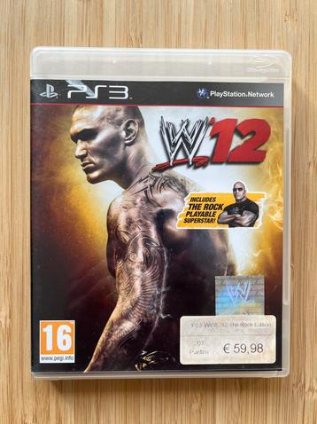 WWE 12 The Rock Edition (PS3) beschikbaar voor biedingen