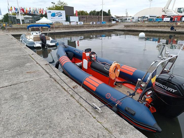 Tornado 580 Rib, Sports nautiques & Bateaux, Canots pneumatiques, Comme neuf, Autres marques, Autres matériaux, 70 à 120 ch, Essence