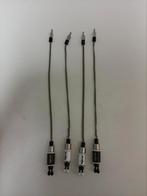 4 solar hangers witte en zwarte, Watersport en Boten, Hengelsport | Karpervissen, Ophalen, Zo goed als nieuw, Complete set