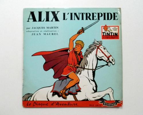 Vinyle Alix l’intrépide - 25 cm FLD 220 S - Tintin, Verzamelen, Stripfiguren, Gebruikt, Overige typen, Overige figuren, Ophalen