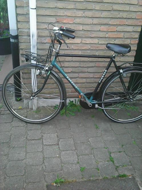herenfiets lavenir 28 inch met rek, Fietsen en Brommers, Fietsen | Heren | Herenfietsen, 57 tot 61 cm, Versnellingen, Ophalen
