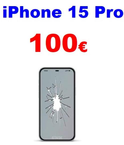 Remplacement /Réparation écran iPhone 15 Pro Garantie 6 mois, Telecommunicatie, Mobiele telefoons | Toebehoren en Onderdelen, Apple iPhone