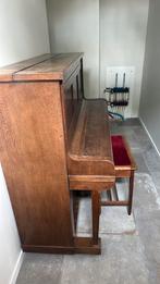 Akoestische piano, Muziek en Instrumenten, Piano's, Ophalen, Gebruikt, Bruin, Piano