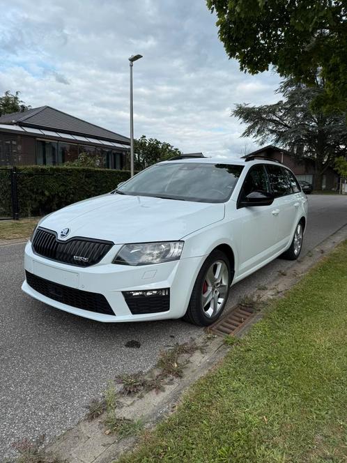 Skoda Octavia VRS 2.0 TSI 220ch DSG, Auto's, Skoda, Particulier, Octavia, Elektrische buitenspiegels, Leder, Onderhoudsboekje