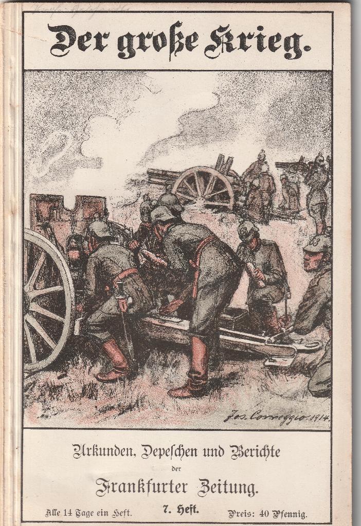 Der Große Krieg heft 7, Livres, Guerre & Militaire, Enlèvement ou Envoi