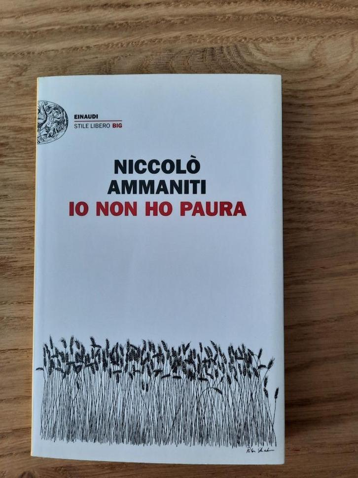 Italiaans boekje- Niccolò Ammanti - IO NON HO PAURA - 2011, Boeken, Literatuur, Zo goed als nieuw, Europa overig, Ophalen