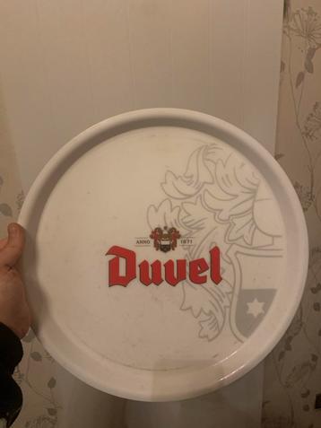 Duvel dienblad, Verzamelen, Biermerken, Ophalen of Verzenden, Gebruikt, Reclamebord, Plaat of Schild, Duvel