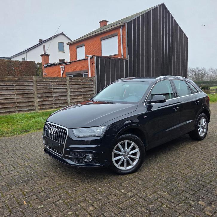 Audi Q3 2.0i van 2012, S-line weinig kms, Auto's, Audi, Bedrijf, Te koop, Q3, Navigatiesysteem, Benzine, Euro 5, SUV of Terreinwagen