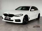 BMW 5 Serie 530 eA PHEV PACK M-1ERPRO-COCKPIT-CUIR-CAMERA-CA, Automaat, Wit, Leder, Bedrijf