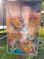 Kunstwerk op aluminium van Gerda De Smijter Cnudde, Ophalen