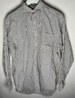 Chemise rayée Polo Ralph Lauren blanc gris moyen, Vêtements | Hommes, Chemises, Comme neuf, Envoi, Ralph lauren, Blanc