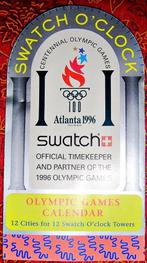 Heptaptyque - Swatch Olympic Games Calendar Atlanta - 1996, Collections, Comme neuf, Enlèvement ou Envoi