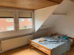 Bed hout 140 op 200 cm, houten latoflex, met matras, Huis en Inrichting, Hout, Ophalen, 200 cm