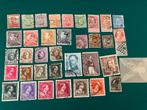 Lot de timbres anciens rois belges, Dynastie, Affranchi, Enlèvement ou Envoi