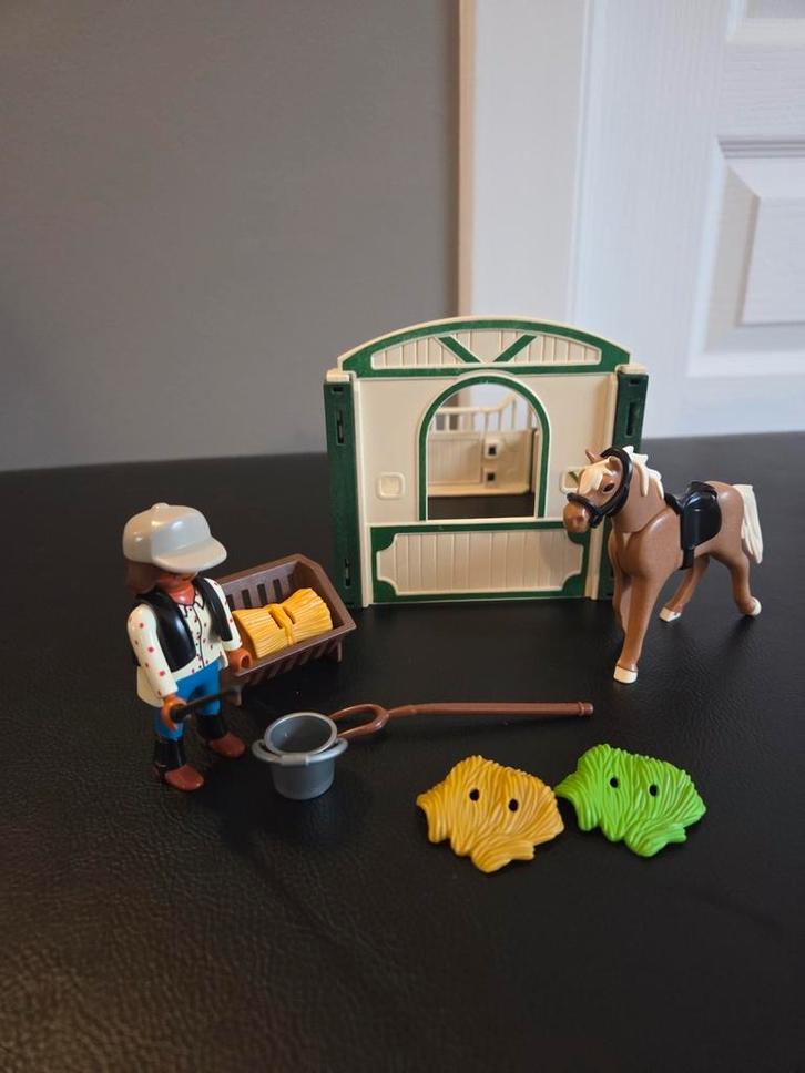 Cheval Haflinger et écuyère Playmobil, Enfants & Bébés, Jouets | Playmobil, Comme neuf, Enlèvement
