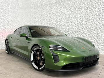 Porsche Taycan 4S Performance 571 CH, Auto's, Porsche, Automaat, Taycan, Groen, BTW verrekenbaar