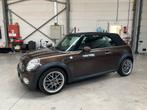 MINI COOPER 1.6i benzine CABRIO, Auto's, Mini, Euro 5, Zwart, 4 cilinders, Leder