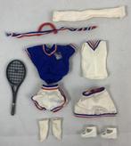 Fleur tennis outfit 1228 vintage 1980s poppenkleding kleding, Verzamelen, Verzenden, Zo goed als nieuw