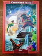Puzzle Disney, Peter Pan. 500 pièces, Hobby & Loisirs créatifs, Enlèvement ou Envoi, 500 à 1500 pièces, Utilisé, Puzzle